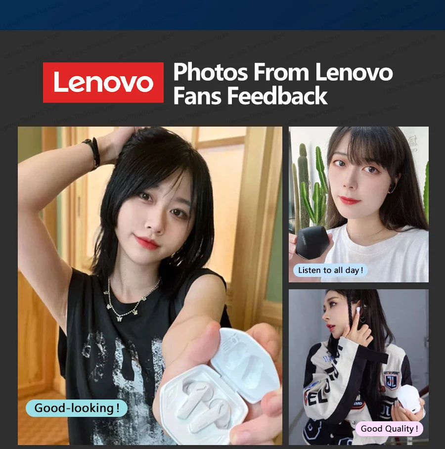Lenovo GM2 Pro Gaming Earphones Bluetooth