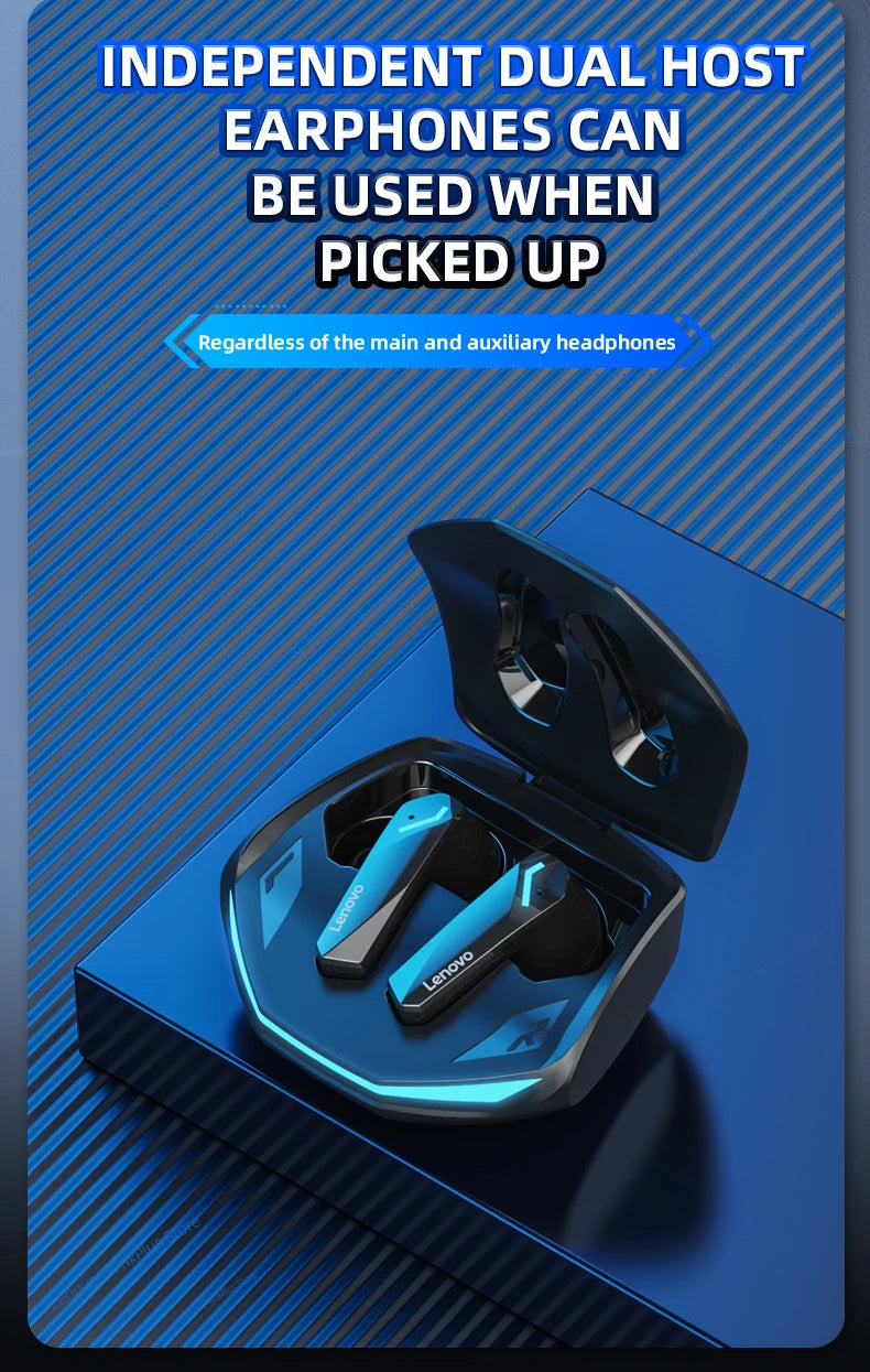 Lenovo GM2 Pro Gaming Earphones Bluetooth