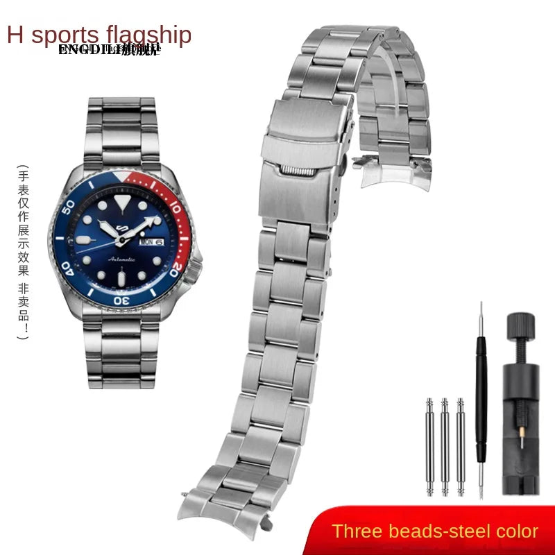 20 22mm Stainless steel men's watch