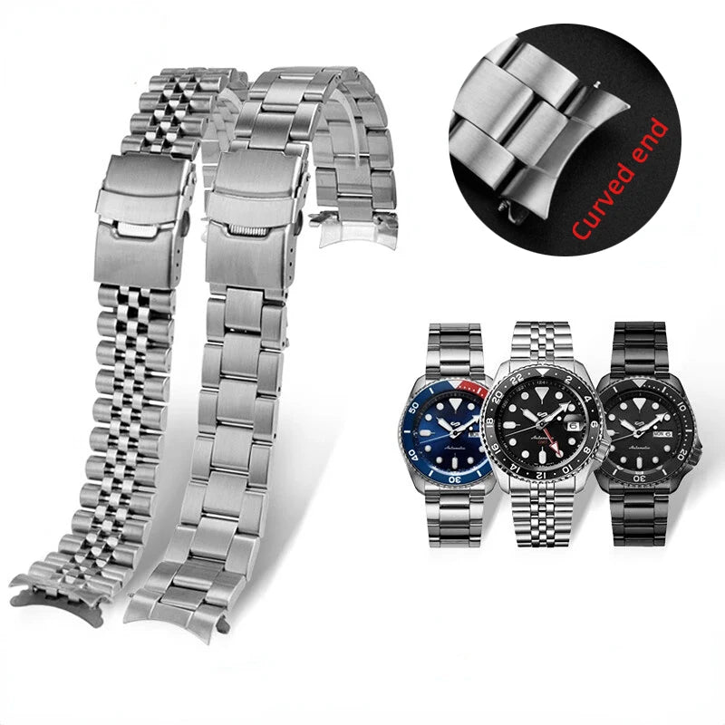 20 22mm Stainless steel men's watch