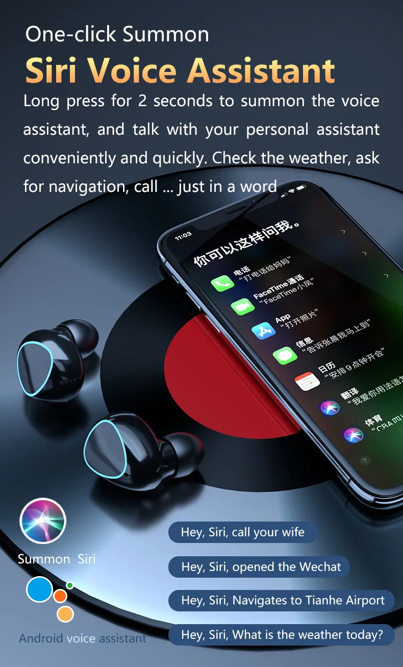 New Arrival M10 Earphone Wireless Headset High Quality
