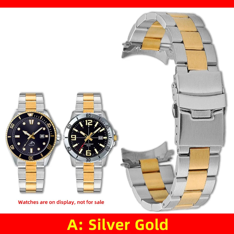 20 22mm Stainless steel men's watch