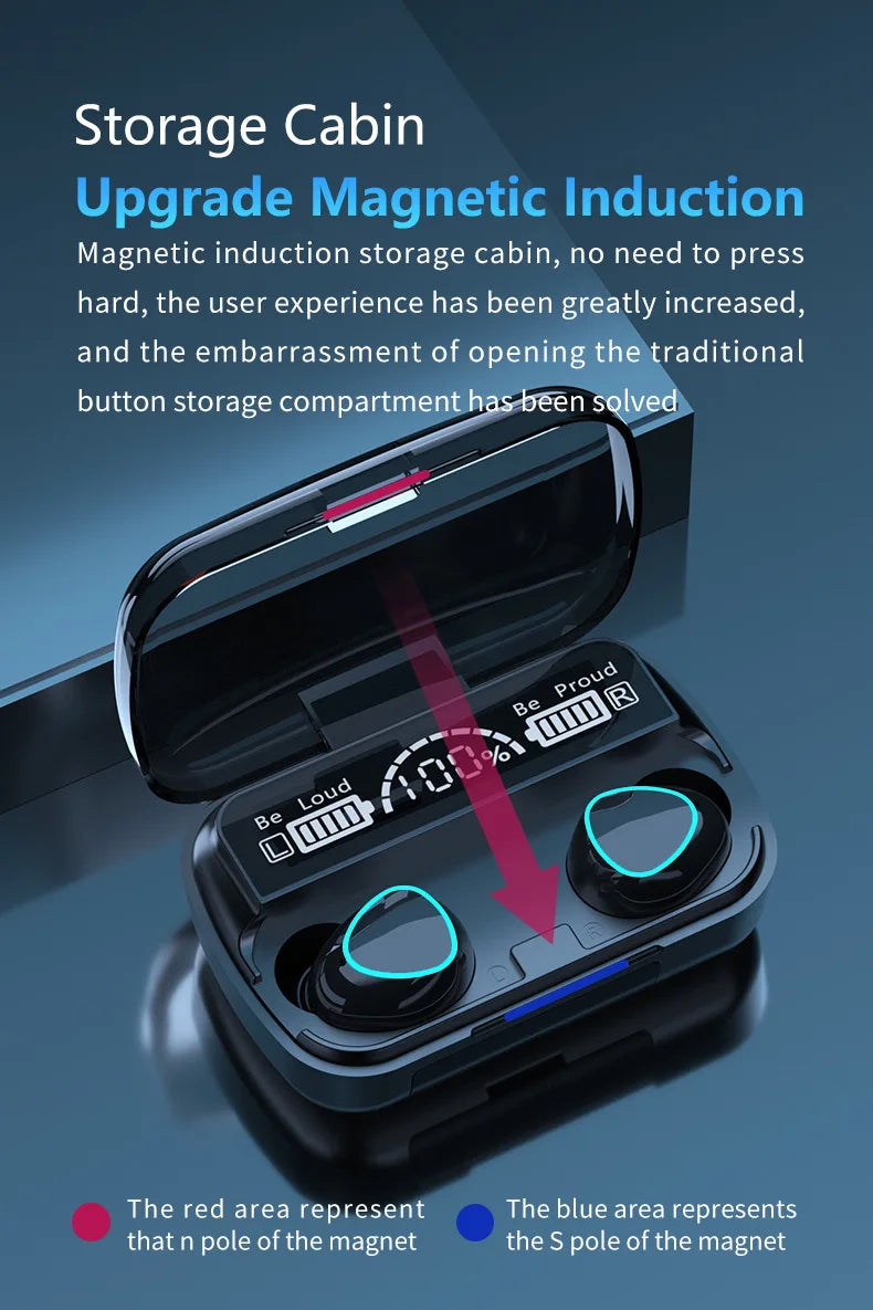 New Arrival M10 Earphone Wireless Headset High Quality