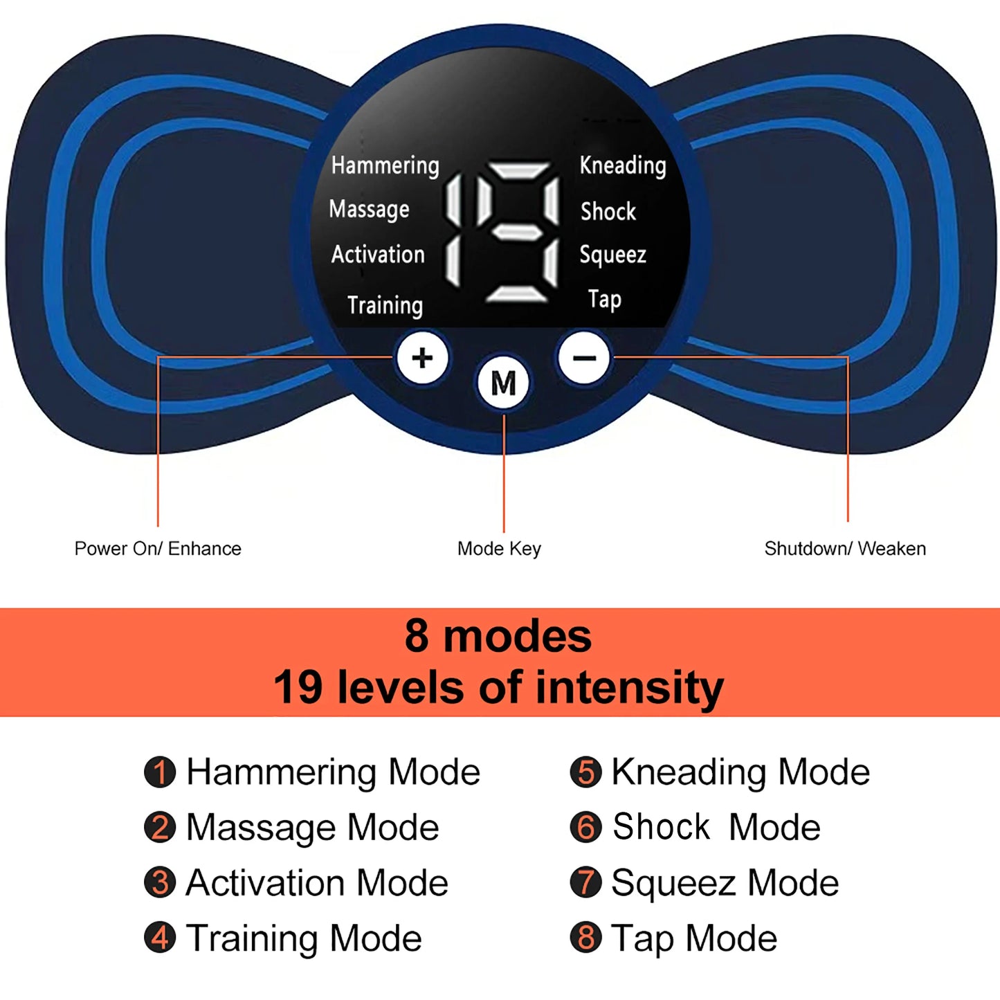 Neck Massager Mini Electric Neck Massage