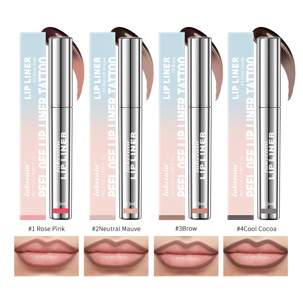 Waterproof Lip Liner Peel Off Tattoo Lipgloss Waterproof