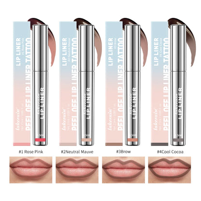 Waterproof Lip Liner Peel Off Tattoo Lipgloss Waterproof