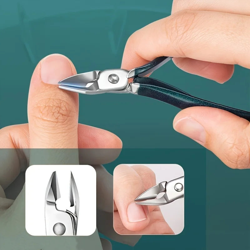Professional 7/10/12/18 Piece Nail Care Kit Stainless Steel Manicure