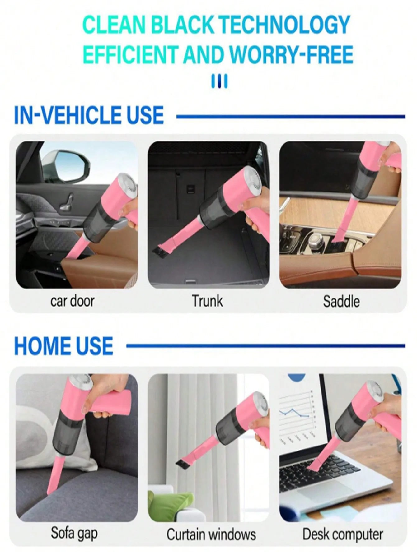 3 In 1 Integrated Suction And Blowing Vacuum Combination Vacuum Cleaner