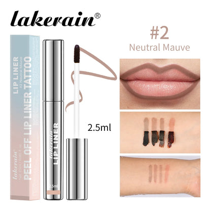 Waterproof Lip Liner Peel Off Tattoo Lipgloss Waterproof
