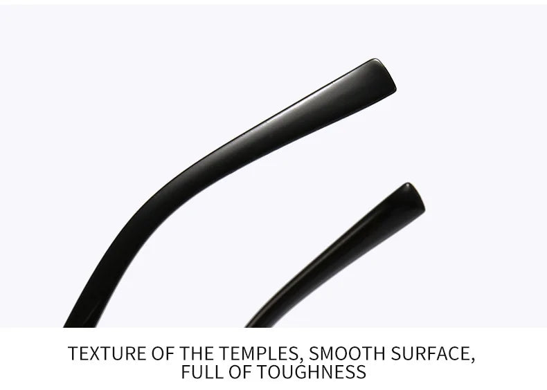 Rimless Sunglasses Rectangle Fashion Popular Women Men