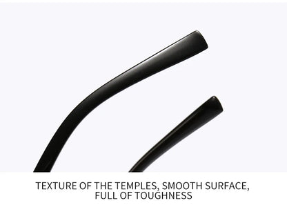 Rimless Sunglasses Rectangle Fashion Popular Women Men