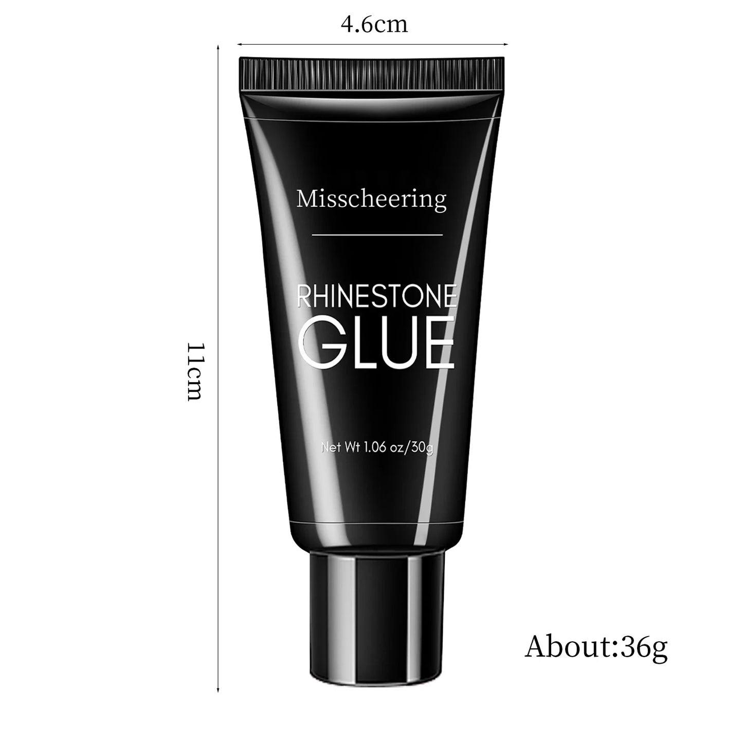 30g Nail Rhinestone Glue for Nails Super Strong Gel Nail Glue for Nail Charm