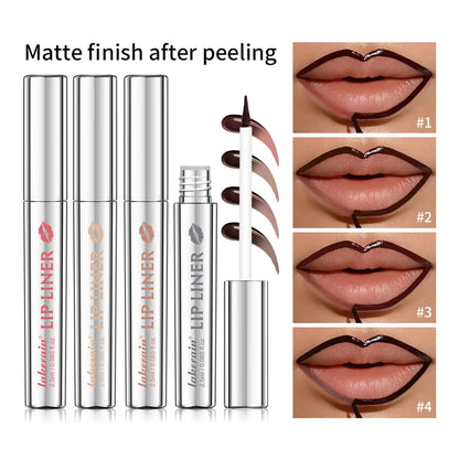 Waterproof Lip Liner Peel Off Tattoo Lipgloss Waterproof