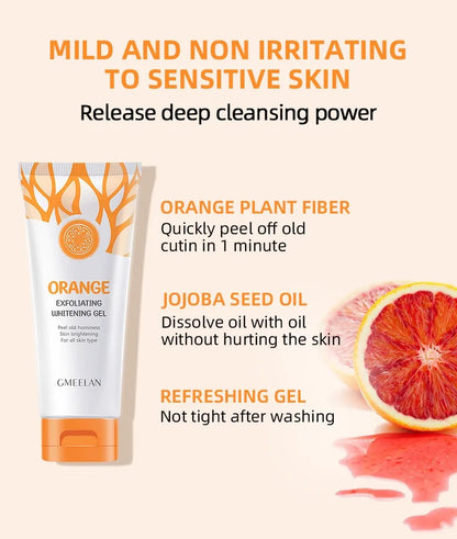 Orange Exfoliating Gel Dead Spot Remover Brighten Peeling 50g