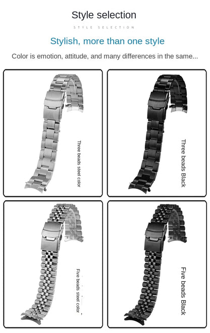 20 22mm Stainless steel men's watch