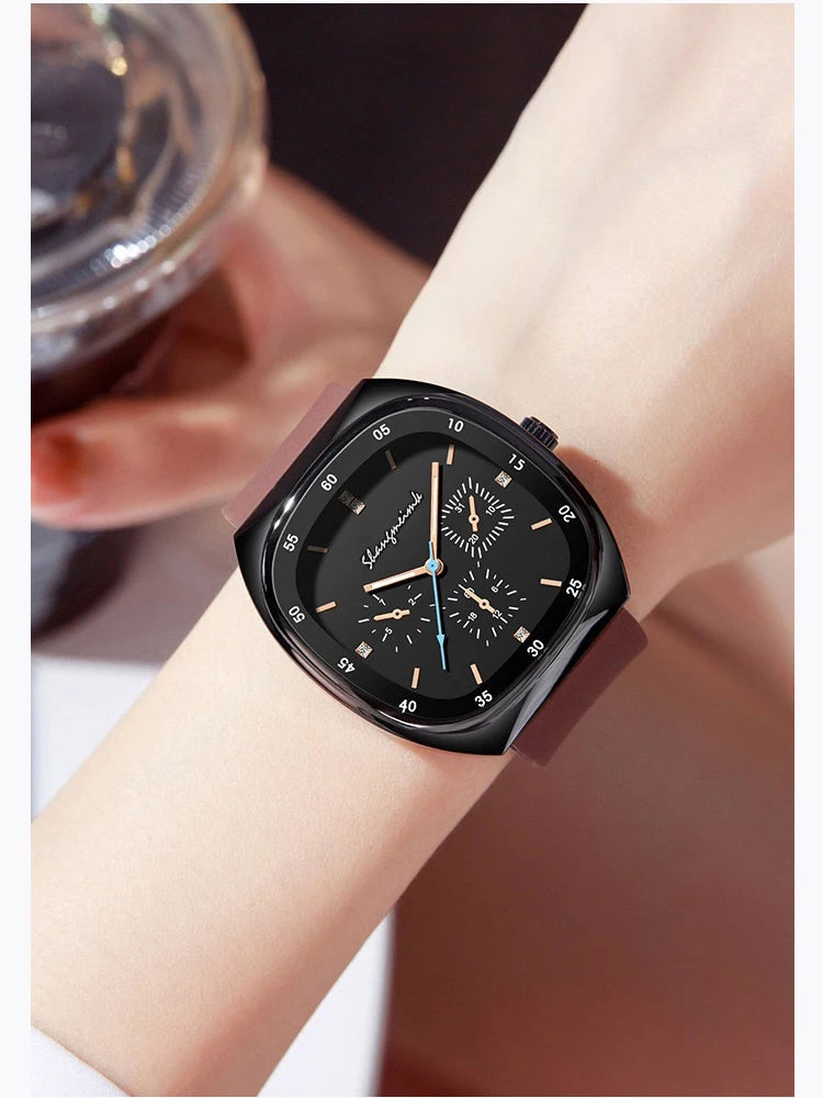 Women's Silicone Watches Elegant casual fashion High appearance level watches