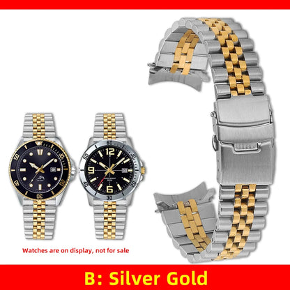 20 22mm Stainless steel men's watch