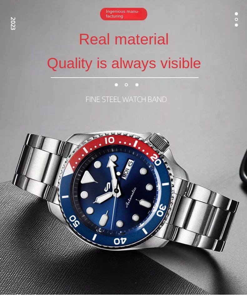 20 22mm Stainless steel men's watch