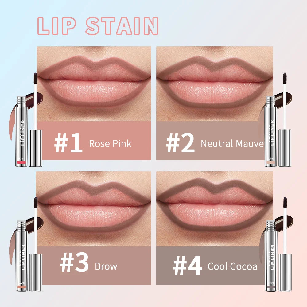 Waterproof Lip Liner Peel Off Tattoo Lipgloss Waterproof