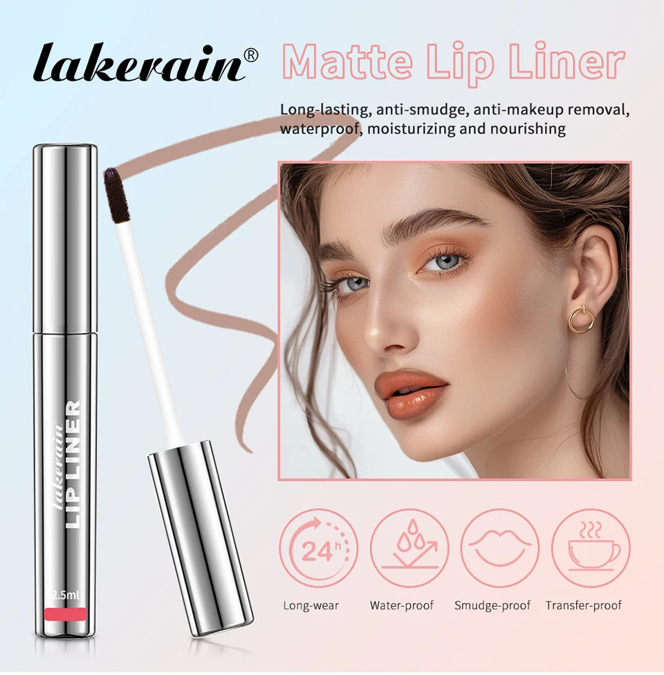 Waterproof Lip Liner Peel Off Tattoo Lipgloss Waterproof
