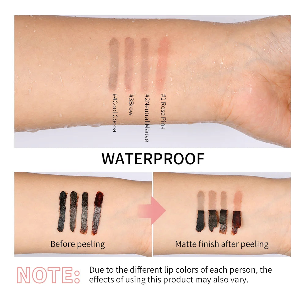 Waterproof Lip Liner Peel Off Tattoo Lipgloss Waterproof